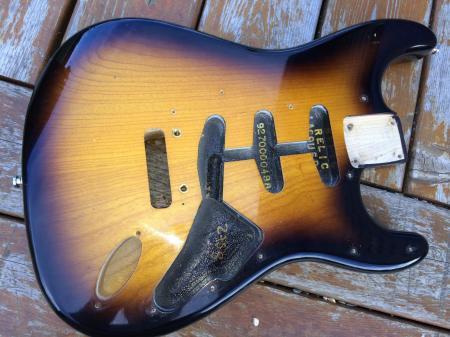 1959 LTD Rockin Dog Fender Custom Shop Strat Body 