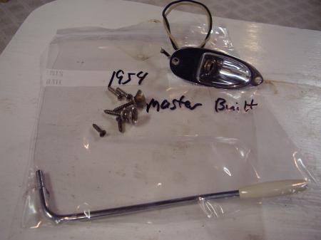 1954 Masterbuilt Bakelite Strat Tremolo Arm and Hardware