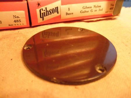 1950's Orig Gibson Les Paul Toggle back Cover Brown