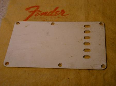 1957 ORIG FENDER STRAT BACK TREM COVER