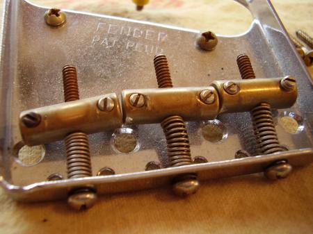 1959 ESQUIRE LIMITED EDITION USA CUSTOM SHOP FENDER BRIDGE