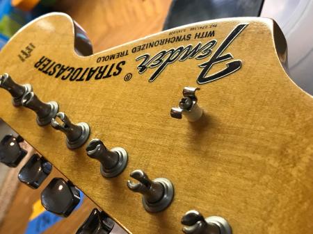 1967 Orig Fender Strat Neck Excellent Clean Shape