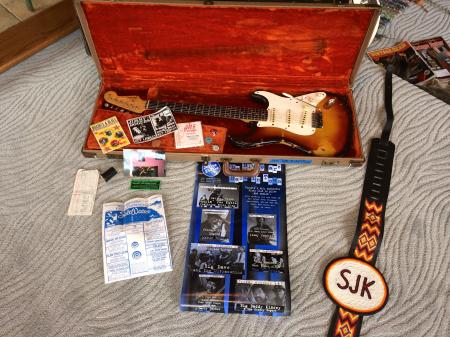 1959 ORIG SMOKIN JOE KUBEK Owned FENDER Slaboard Stratocaster