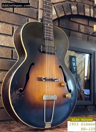  1953 Gibson ES-125 Alan Haynes TX Owned 