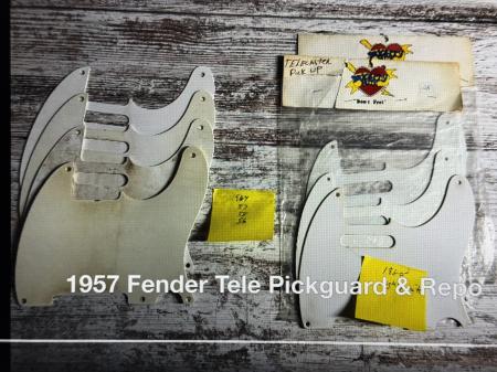 1954 to 1964 Fender Telecaster Pickguard How To Spot A Fake