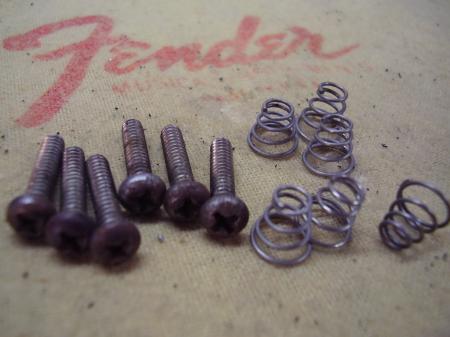 1974 Fender Strat Pickup Screws and Springs