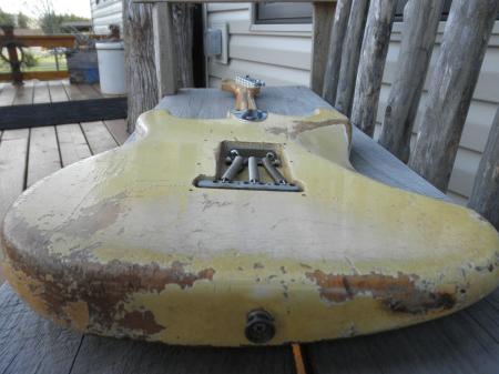 1971 ORIG OLYMPIC WHITE BLUES PLAYER FENDER STRAT