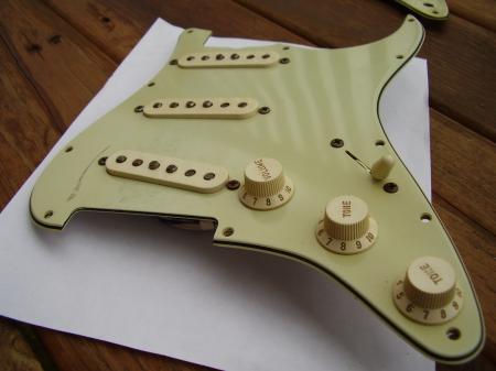 1960 USA CUSTOM SHOP GREEN NITRO PUP ASSEMBLY