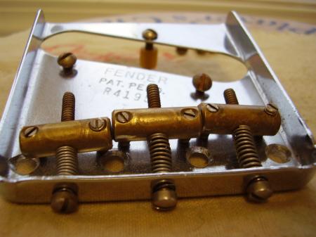 1951 NoCaster Custom Shop Relic Tele Bridge