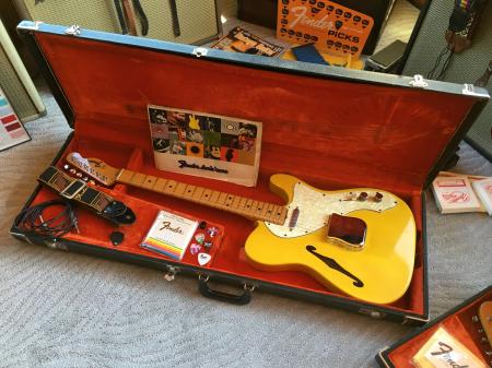 1969 Fender Thinline Telecaster Yellow
