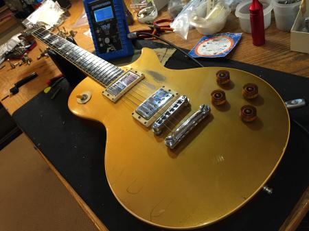 1980 Orig Gibson Les Paul Standard Gold Top My Own Personal LP 