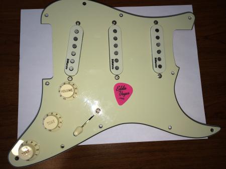 2005 Yngwie Malmsteen USA Fender Stratocaster Pickup Assembly With Screws