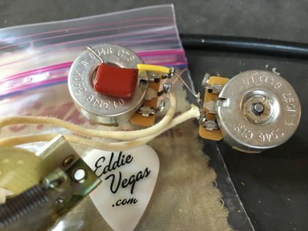 1961 John Cruz 2000 Fender Strat Custom Shop Pickups Pots 5 Way