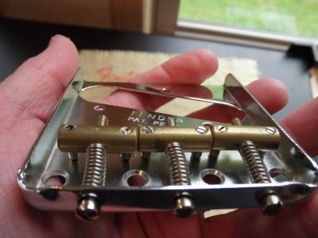 1952 FULLERTON  FENDER TELE  BRIDGE 80s ERA