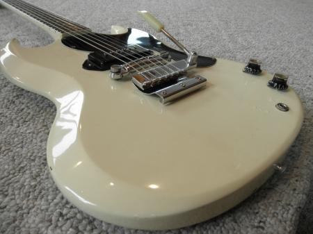 1965 ORIG WHITE GIBSON VINTAGE SG Jr COLLECTOR NICE