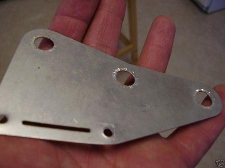 1957  FENDER STRATOCASTER VINTAGE PICKGUARD CONTROL PLATE