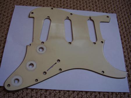 1972 ORIG FENDER STRAT PICKGUARD NICE PATINA VINTAGE VIBE