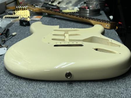 1967 Fender Stratocaster Olympic White BODY