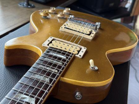 1970 Gibson Les Paul Standard Gold Top Double White Convertion LP
