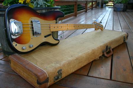 1958 Orig Fender 1 Owner Precision Bass  BEST EVER!