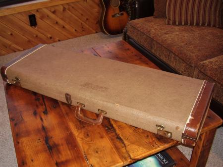 1961-1963 ORIG FENDER STRAT PRE CBS CASE