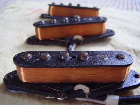 John English Custom Made C-Shop FENDER Pickups and Pots, & 3 Way