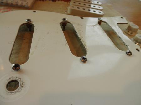 1961 John Cruz  2001 Fender Strat C-Shop Pickguard & More