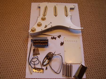 1968 SUPER RELIC CUSTOM SHOP FENDER STRAT ASSEMBLY PACKAGE
