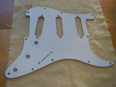 1974 Orig Fender Strat Pickguard Excellent Clean Shape