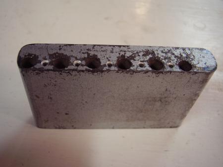 1956 3rd year Orig Fender Strat Tremolo Block