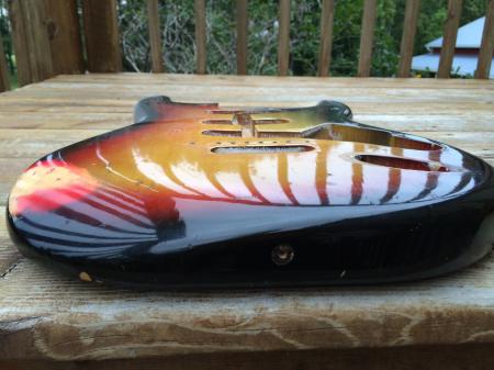 1972 Original Fender Strat Sunburst Alder Body