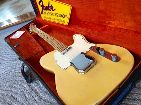 1967 Blond Fender Telecaster With Maple Cap Neck