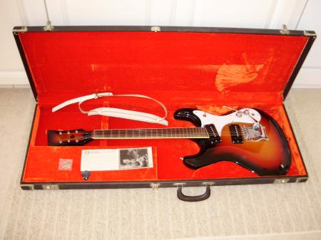 1972 Mosrite Under the bed Guitar 1 owner
