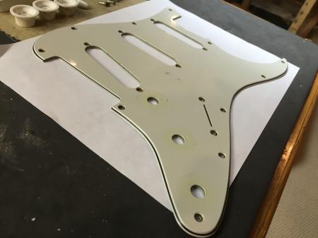 1960 2001 John Cruz Custom Shop Fender Strat Pickgaurd & Shield