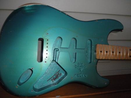 1956 Sherwood Green Cunetto With Diamond Dealer Neck Eddie Build