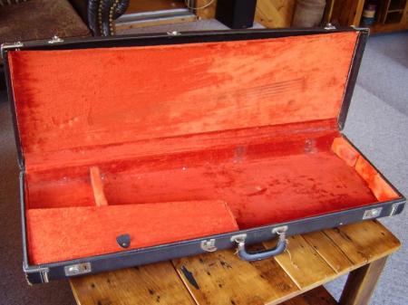 1971 Fender Black Tolex Strat Tele Case