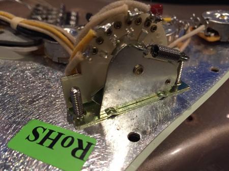 1969 2013 Green Nitro USA Custom Shop Relic Pickup Assembly Fender Strat