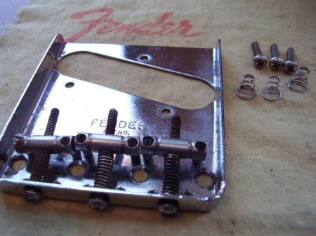 1967 ORIG FENDER TELECASTER BRIDGE