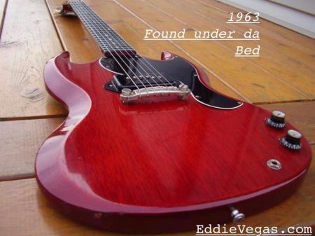 1963 Vintage Gibson SG Jr 1 Owner 