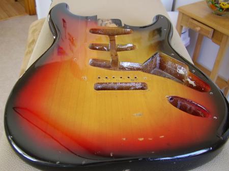 1973 FENDER STRATOCASTER BODY