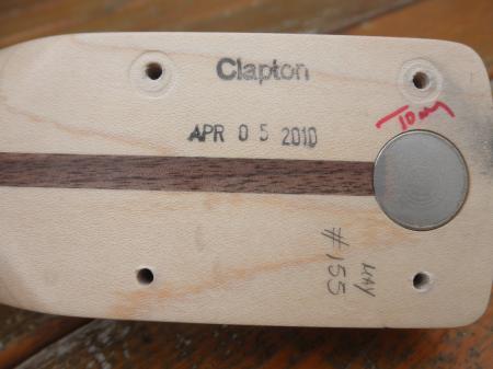 1957 Eric Clapton Mint USA Custom Shop Fender Strat Maple V Neck