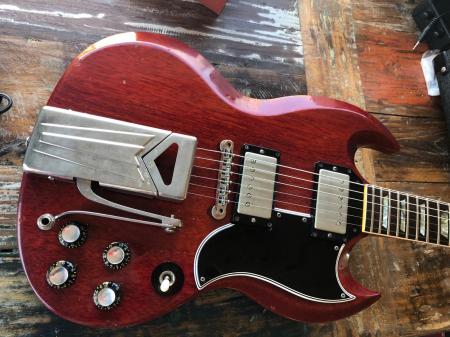 1962 Gibson Cherry Red SG Les Paul 