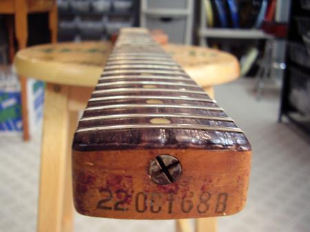 1968 ORIG FENDER STRATOCASTER NECK RARE FIND