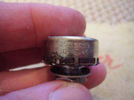 1959 ORIG Vol Pot Fender Strat