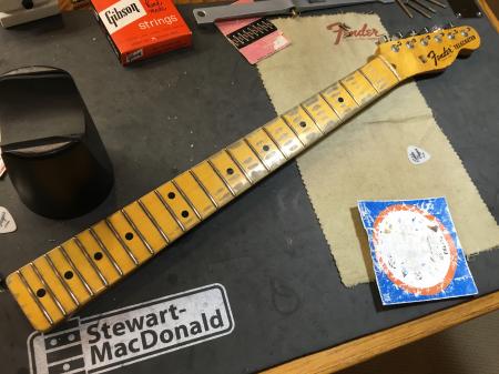 1967 2015  Fender Paisley Tele Masterbuilt Jason Smith Custom Shop Heavy Relic Neck