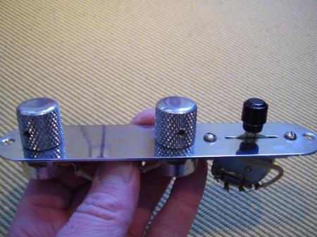 1951 NOCASTER 1999 CUNETTO FENDER POTS AND ASSEMBLY