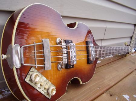 1965 ORIG Model 500/1 Beatle Hofner Bass