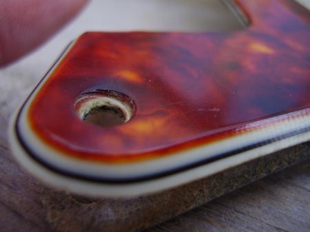 1962 ORIG TURTLE SHELL GUARD FENDER STRAT COMPLETE PICKUP ASSEMBLY!