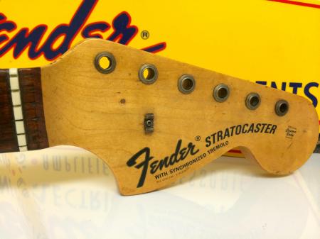 1969 Fender Stratocaster Neck Factory 1.5 A Width Nut