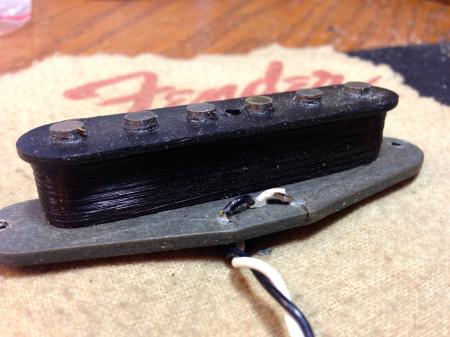 1974 Original Neck Fender Strat Pickup 5.81k
